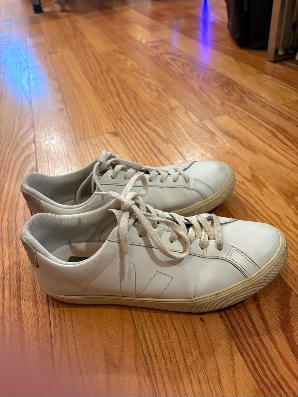 Classic Veja Leather Women’s Sneakers - Low Top Casual Shoes